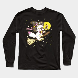 The Witch's Cat Long Sleeve T-Shirt